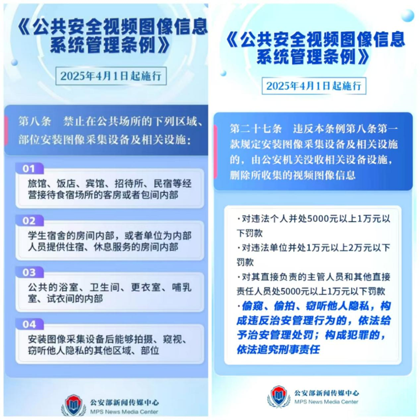 《公共安全视频图像信息系统管理条例》解读