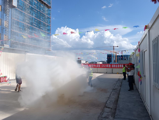 长泰区丨开展建筑施工应急演练 长泰区丨开展建筑施工应急演练