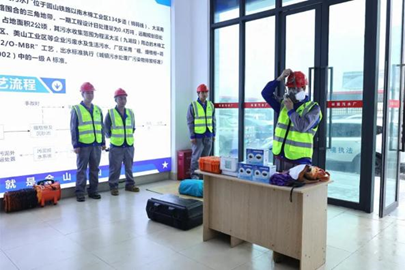 以练促防│漳州高新区开展有毒有害有限空间作业应急救援演练